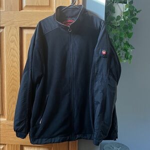 Wellensteyn England Jacket black Fleece XL